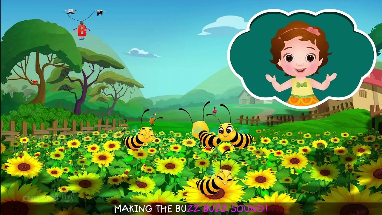 Learning English Is Fun™ - Alphabet “B” - Phonics & Words Learning For Preschool Children