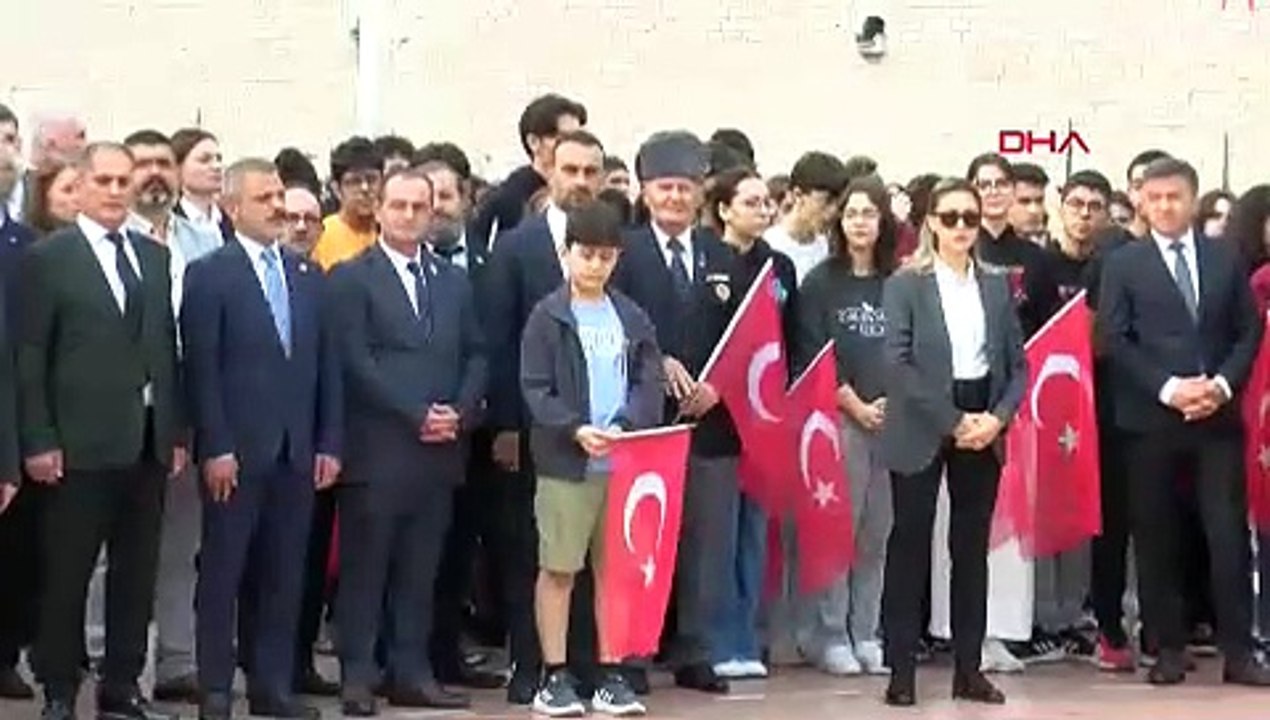 İstanbul - Taksim’de İstanbul'un düşman işgalinden kurtuluşunun 101. yıldönümü törenle kutlandı