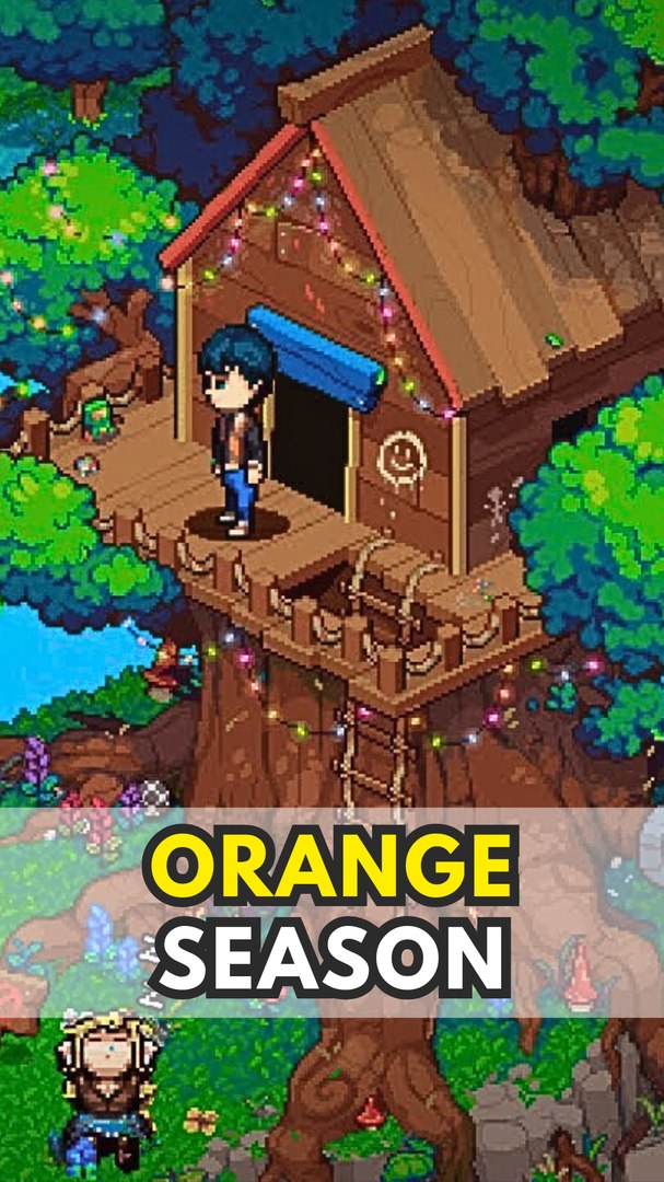 ⁣ORANGE SEASON ⭐ : Un tout nouveau jeu à la Stardew Valley !