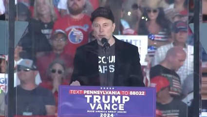 Elon Musk falsely claims Democrats will eliminate elections in US during Donald Trump rally in Butler