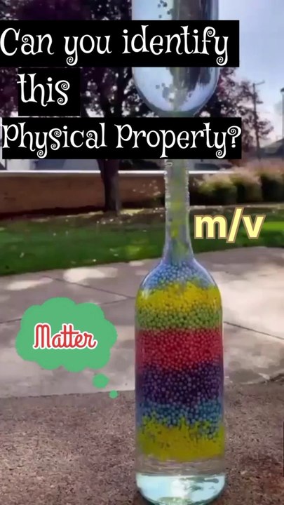 Can you identify the Physical Property of matter?