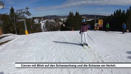"Unlimited Winterglück" Teil 2 mit Lena: Quick Jet - Flutlichthang (Das Skiliftkarussell Winterberg).