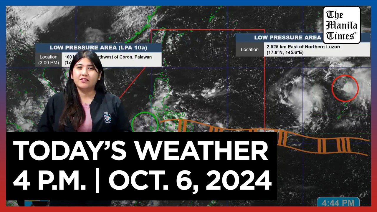 Today's Weather 4 P.M. | Oct. 6, 2024