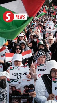 Indonesian protesters want immediate ceasefire in Middle East ahead of Oct 7 anniversary