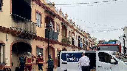 Mueren cuatro personas de una misma familia en un incendio en Guillena (Sevilla)