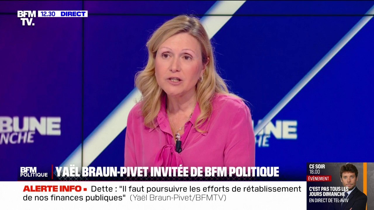 Texte sur la fin de vie: "Moi j'attends que nous reprenions les débats là où nous en étions restés", déclare Yaël Braun-Pivet, présidente de l'Assemblée nationale