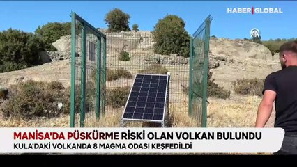 Manisa'da püskürme riski olan volkan bulundu: 8 magma odası keşfedildi