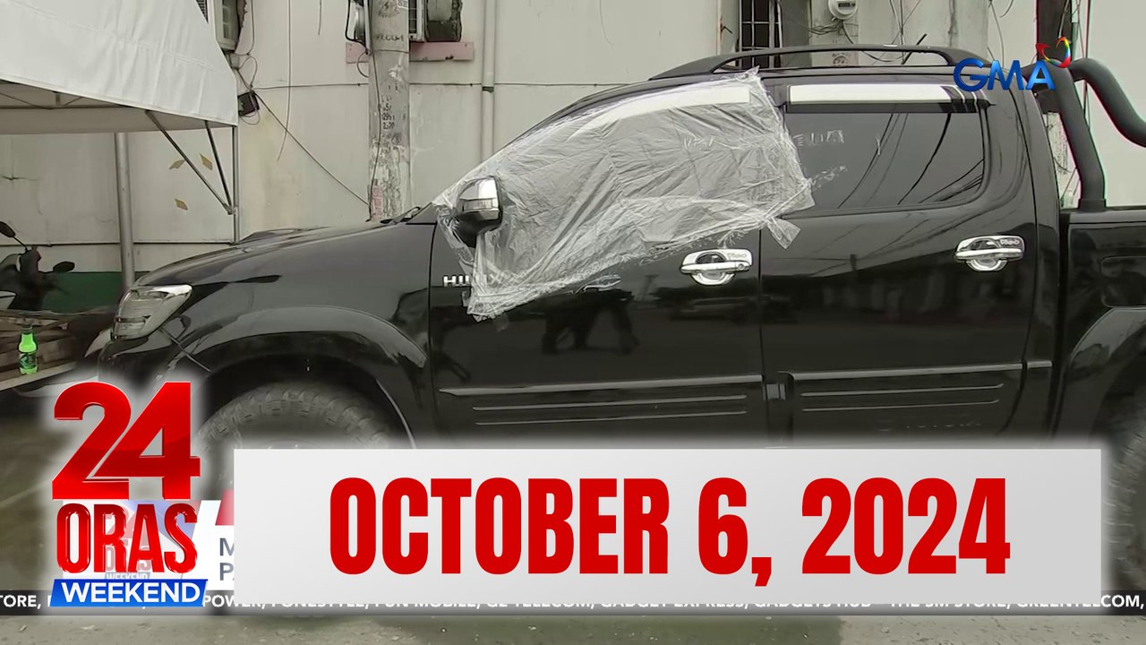 24 Oras Weekend Express OCTOBER 6, 2024 [HD] video Dailymotion