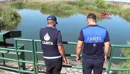 GAZİANTEP Balık ölümlerinin yaşandığı Karasu Çayı\'nda inceleme (VİDEO EKLENDİ)
