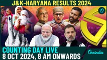 LIVE | J&K-Haryana Election Results on October 8 at 8 AM, Only on OneIndia