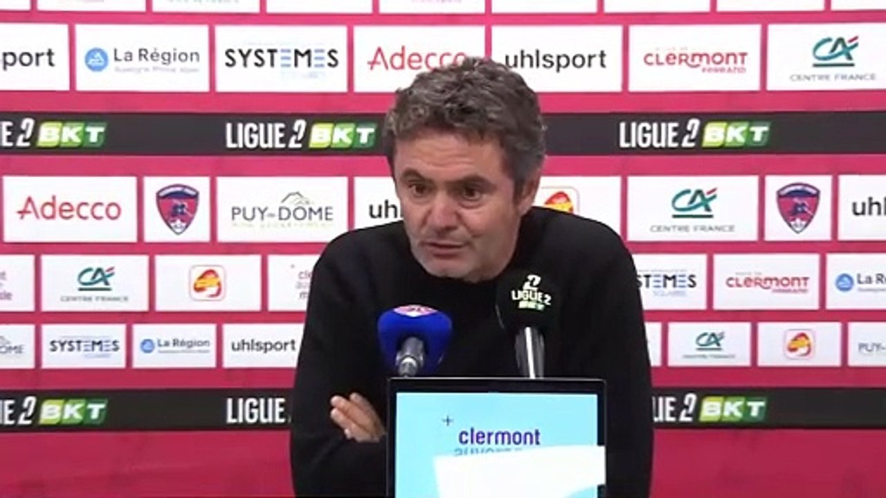 Sylvain Ripoll après Clermont-EAG