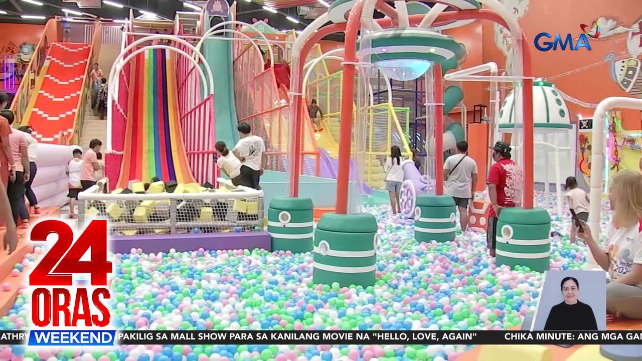 Tinaguriang largest indoor amusement playground, patok ngayon sa mga bata at young at heart | 24 Oras Weekend