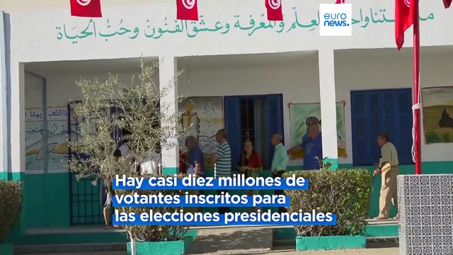 Los tunecinos votan en las elecciones presidenciales con pocos candidatos de la oposición