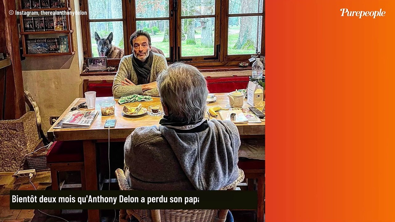 Le vaste domaine de Douchy d'Alain Delon sous surveillance 24h/24 et menacé ? Son fils Anthony Delon dévoile le dispositif