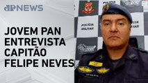 PM explica trabalho da polícia nos colégios eleitorais