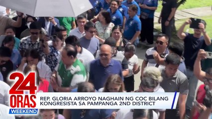 Ilan sa mga naghain ng kandidatura ngayong araw, dati nang sumabak sa pulitika | 24 Oras Weekend