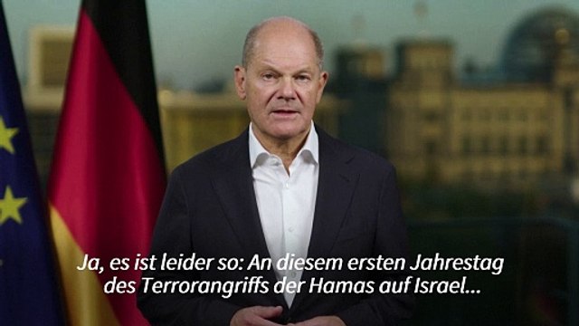 Scholz verurteilt Antisemitismus und blinden Israel-Hass