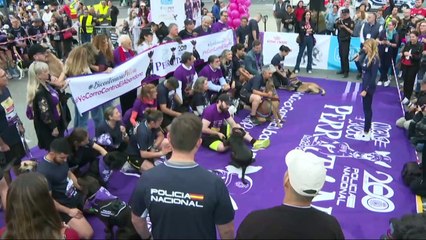 Multitud de personas corren en Madrid "contra el abandono y maltrato animal"