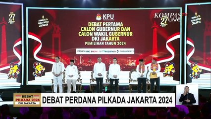 Video herunterladen: [FULL] Ridwan Kamil-Suswono, Dharma-Kun dan Pramono-Rano Sampaikan Visi Misinya untuk Jakarta