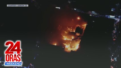 Residential-commercial area sa Taytay, Rizal, nasunog | 24 Oras Weekend