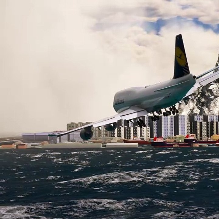 Flugzeug der Lufthansa Airlines hätte es fast nicht geschafft, das Fahrwerk abzusenken