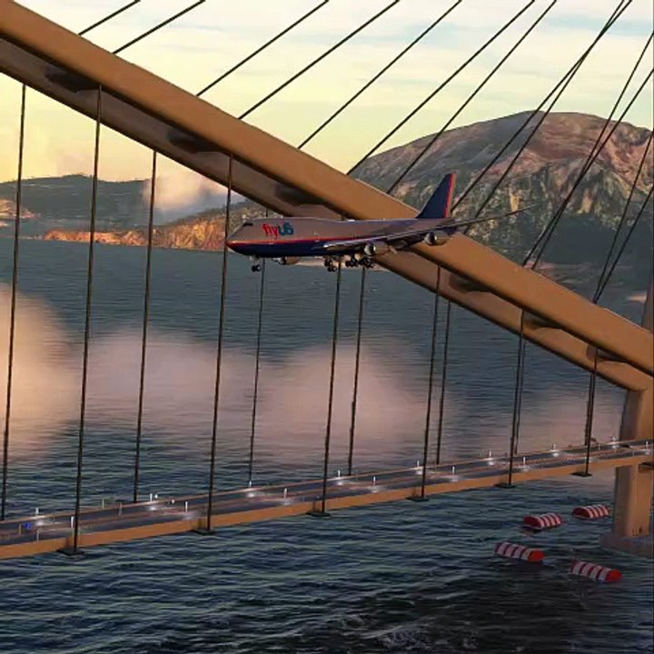 FlyUS-Flugzeug trotzt schwerem Sturm bei der Landung in Gibraltar