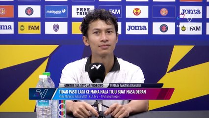 Guntur Sulistyo belum sedia ucap salam perspisahan kepada Pahang Rangers