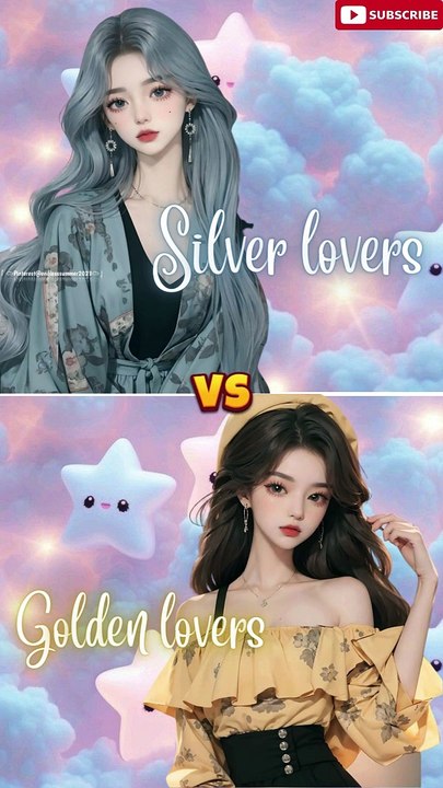 silver vs golden #pleasesubscribe #foryou #vairal #trendingsong #choose #dress #hairstyle #heels