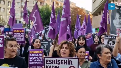 Kadınlar, Eskişehir'de sokağa çıktı: Kadınlar artık taziye mesajlarınızı görmek istemiyor!