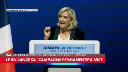 Marine Le Pen :«L’alliance avec Eric Ciotti est tout sauf un symbole»