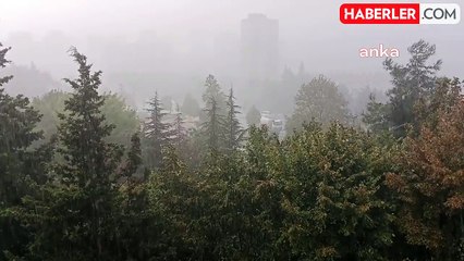 İstanbul'da Ani Gök Gürültülü Sağanak Yağış