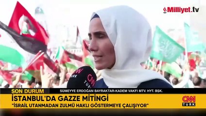 Sümeyye Erdoğan Bayraktar: Bu zulüm artarak devam ediyor