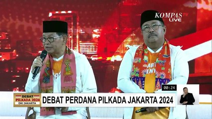 [FULL] Tanya Jawab Debat Perdana: Cagub Bahas Program CCTV, Masalah Disabilitas dan Kebocoran Data