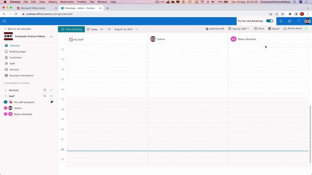 How to USE Microsoft Bookings for Office 365 On a Mac - Tutorial 7 - Switch to Old Layout - New
