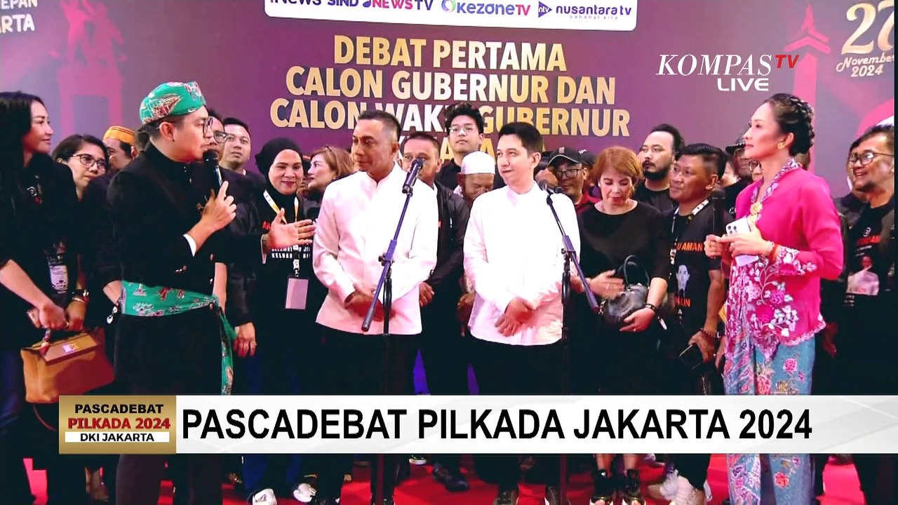 Antusias Jawab Pertanyaan Usai Debat Pilkada Jakarta, Dharma: Kami Tak Ada Dana untuk Bebas Kampanye