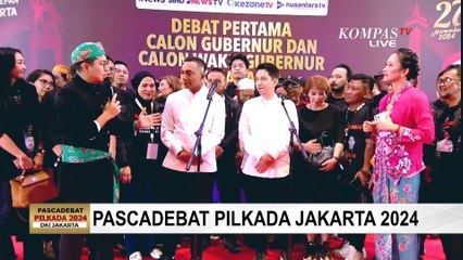 Antusias Jawab Pertanyaan Usai Debat Pilkada Jakarta, Dharma: Kami Tak Ada Dana untuk Bebas Kampanye