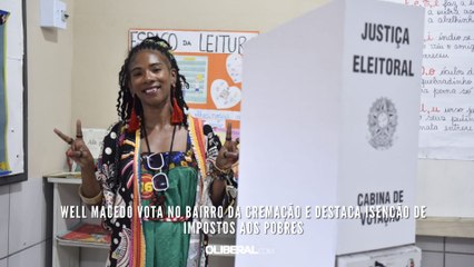 Well Macedo vota no bairro da Cremação e destaca isenção de impostos aos pobres