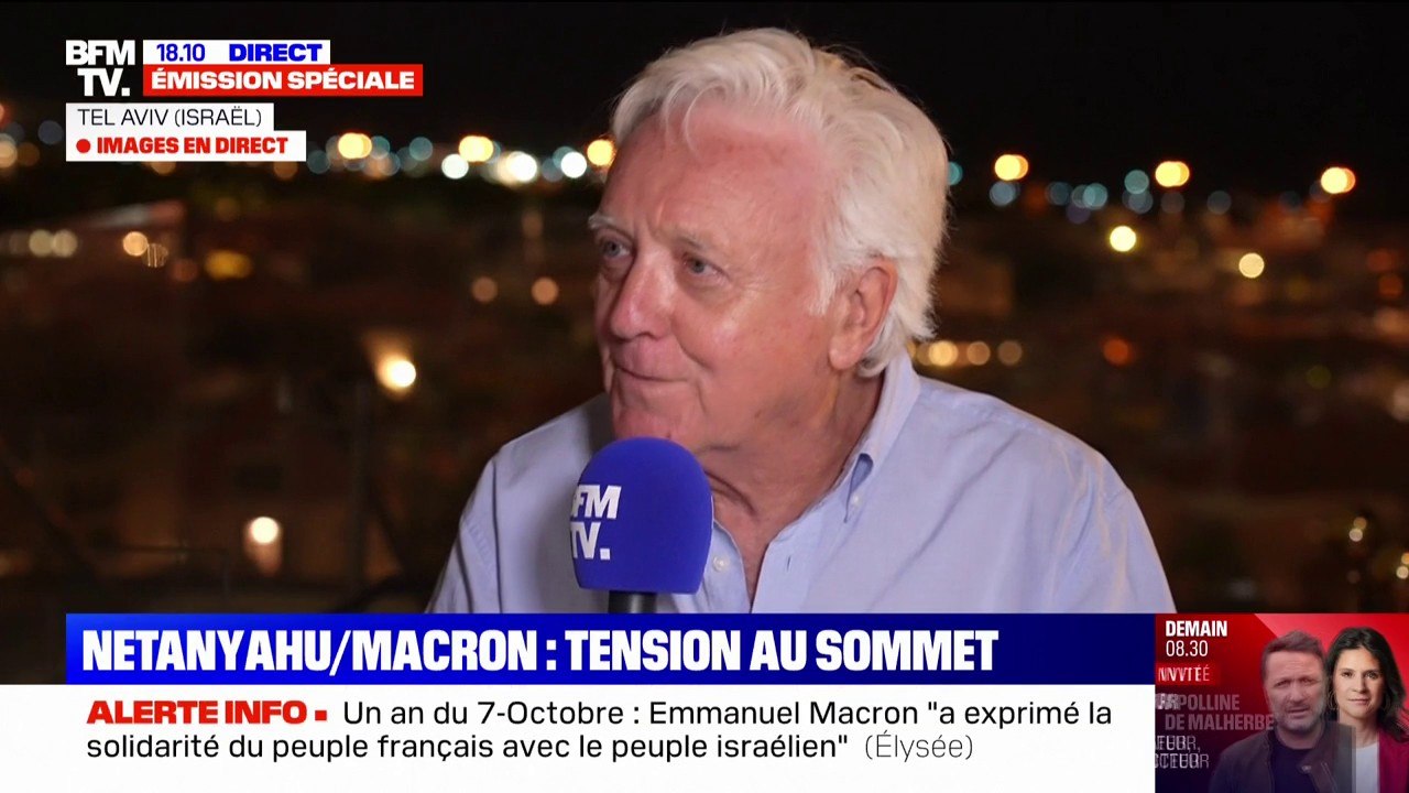 Eli Barnavi, ex-ambassadeur d'Israël: "Il faut que la guerre à Gaza cesse, (...) on n'a plus rien à faire là-bas"