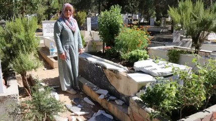 Evlilik tekliflerini reddeden kadından ilginç iddia: Görücüler kocamın mezarına zarar verdi