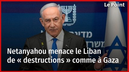 Netanyahou avertit le Liban de représailles sévères si le Hezbollah continue ses attaques ⚠️