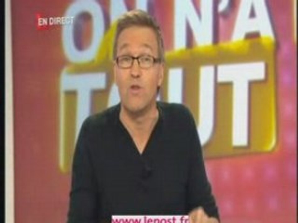 Ruquier peine à s'excuser auprès de... l'AFP