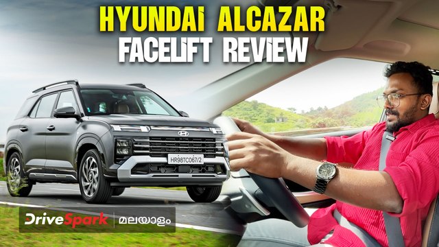 2024 Hyundai Alcazar Facelift Review In Malayalam