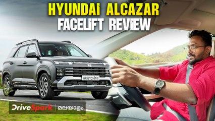 2024 Hyundai Alcazar Facelift Review In Malayalam