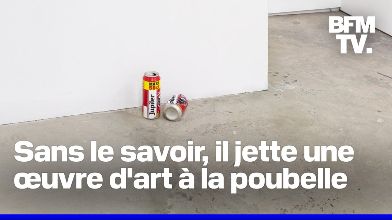 Pays-Bas: un employé d’un musée met une œuvre d’art aux allures de canettes de bière à la poubelle