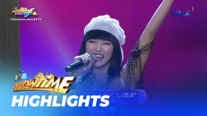 Download Video: It's Showtime: HUMATAW LIKE ITS YOUR LAST with ‘Blackpink Lisa’ ng Antique! (Kalokalike)