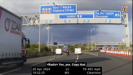 Harvey Thomas dashcam footage