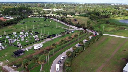 Hurrikan "Milton": Bewohner in Florida bringen sich in Sicherheit