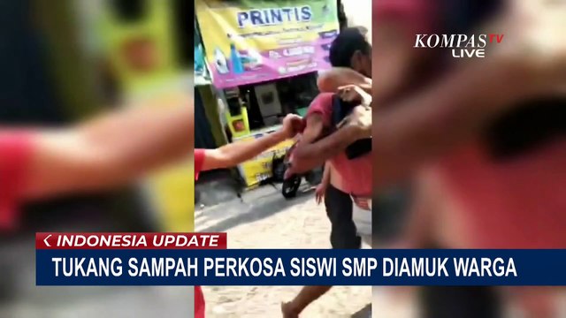 Dipergoki saat Beraksi, Tukang Sampah Perkosa Siswi SMP Jadi Sasaran Amuk Warga!