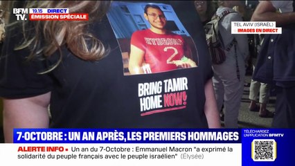 "Chaque jour je me demande s'il est encore en vie": des familles d'otages se rassemblent à la veille des commémorations du 7-Octobre