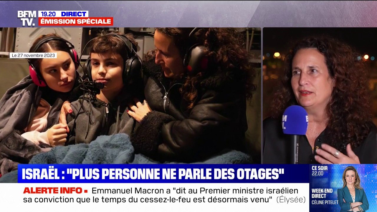Hadas Kalderon, mère de deux ex-otages: "Dans leur tête, ils sont encore à Gaza"